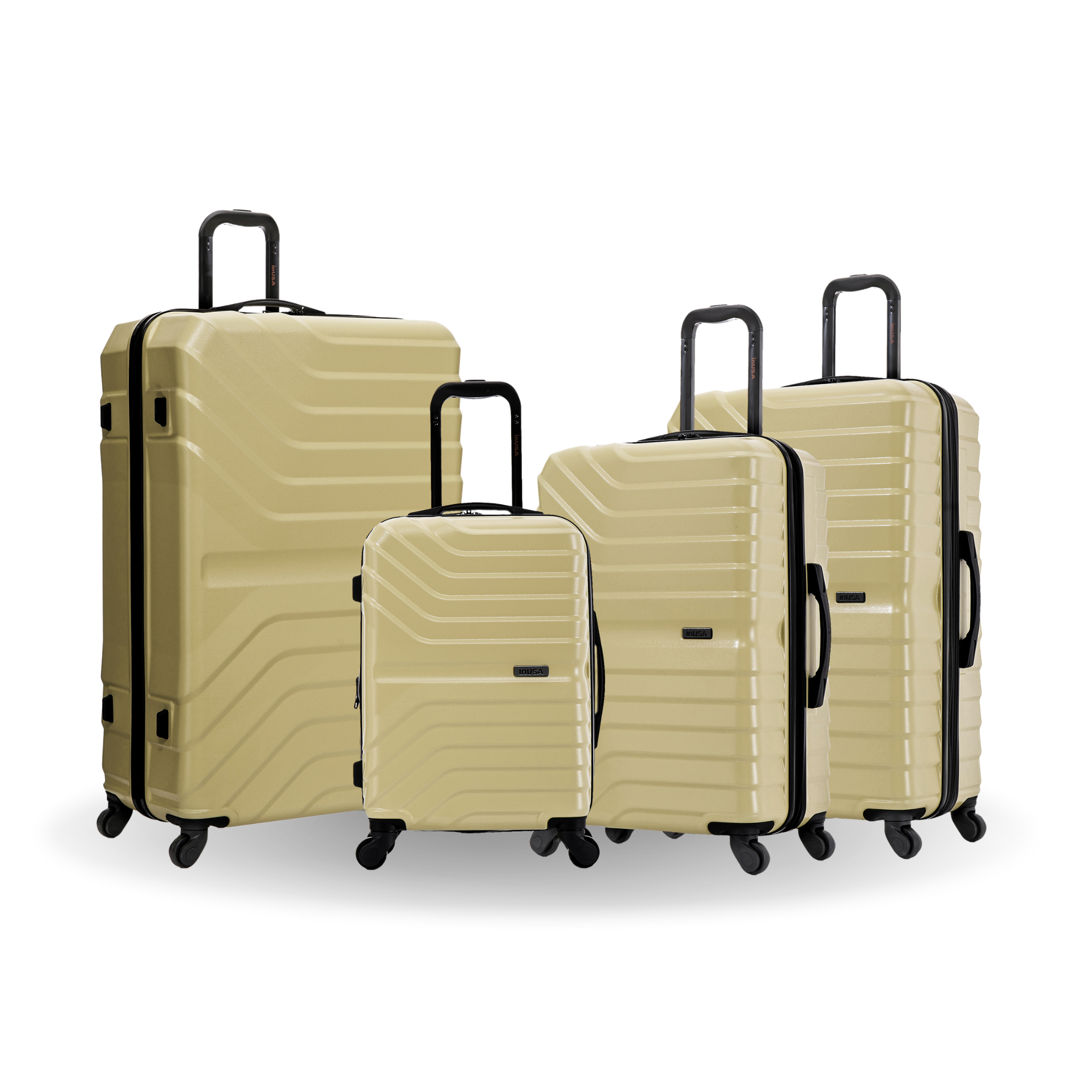 エース Aurum Hardside Spinner 4 piece luggage set 20/24/28/32 Inches