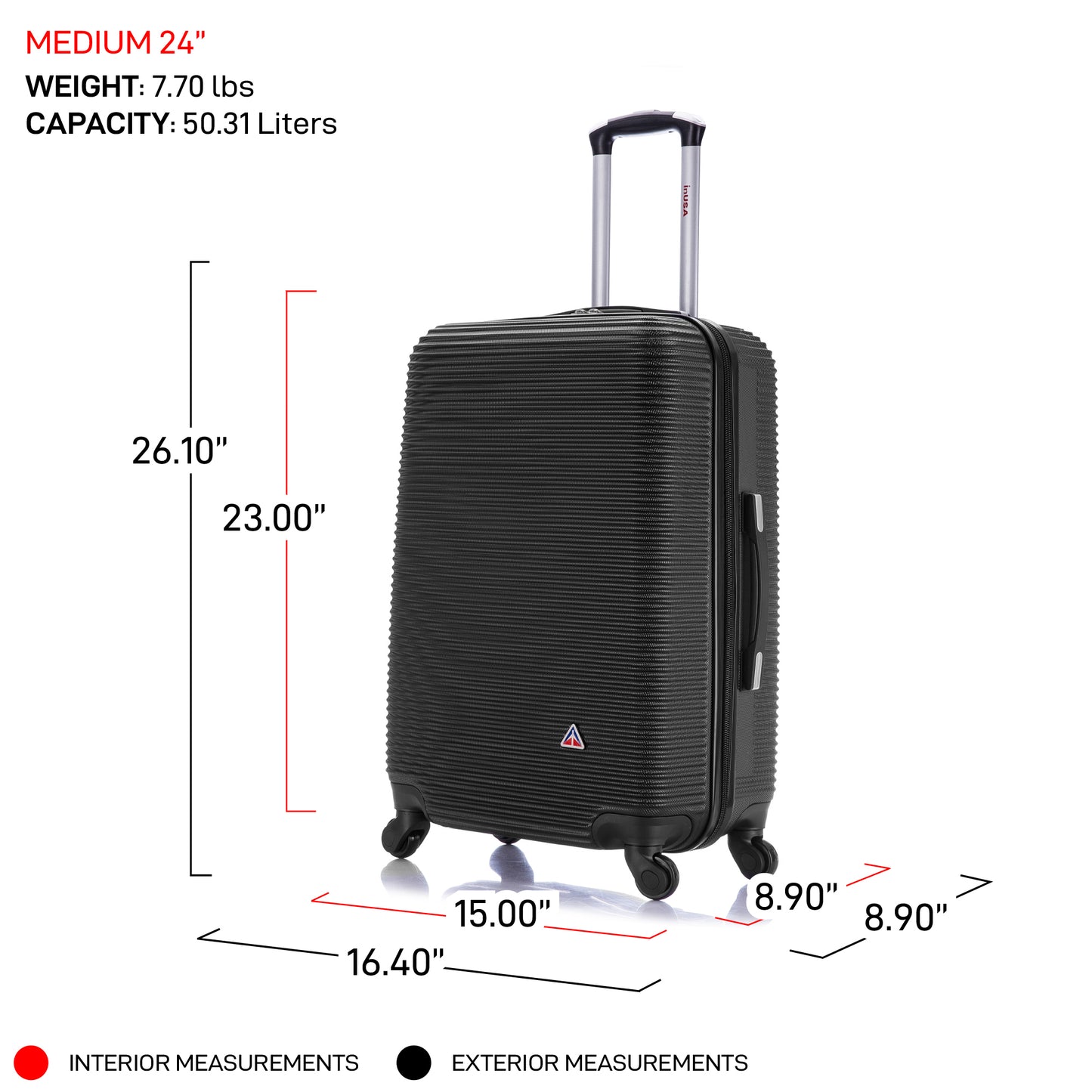 Royal 2 Piece Luggage Set 20"/24"