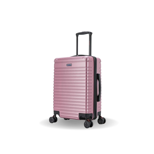inusa deep rose gold 20 inch carry-on suitcase profile main photo