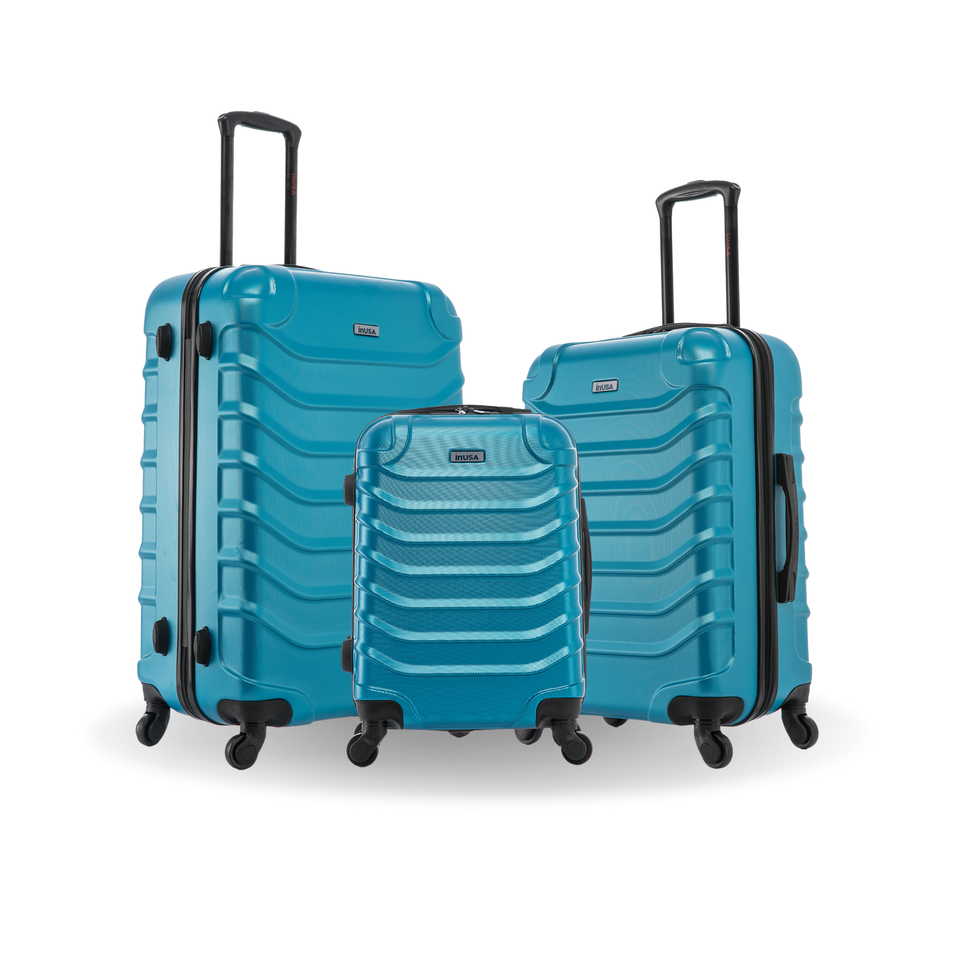 Endurance Hardside 3 Piece Luggage Set 20 24 28 InUSA Luggage