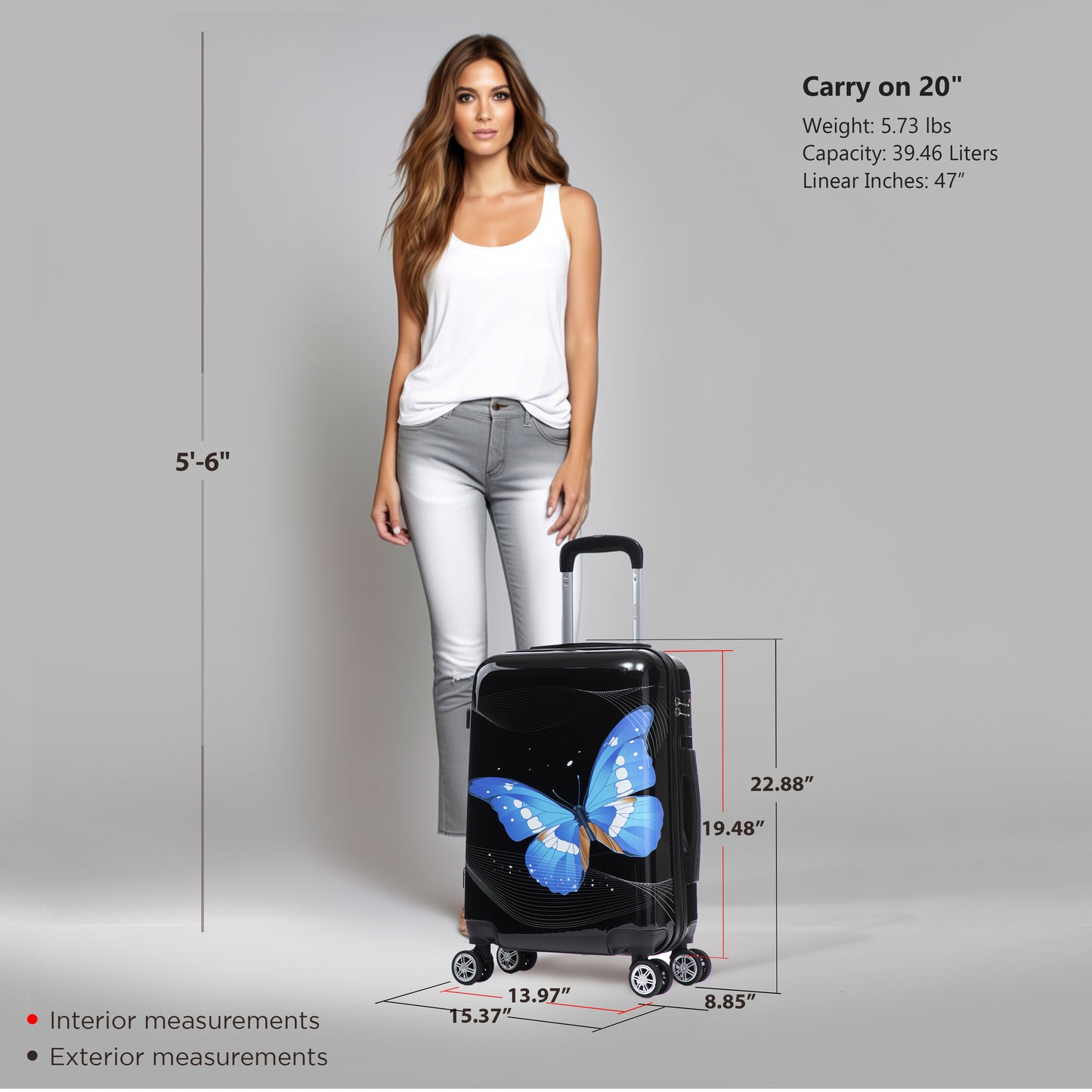 Prints Carry On 20"