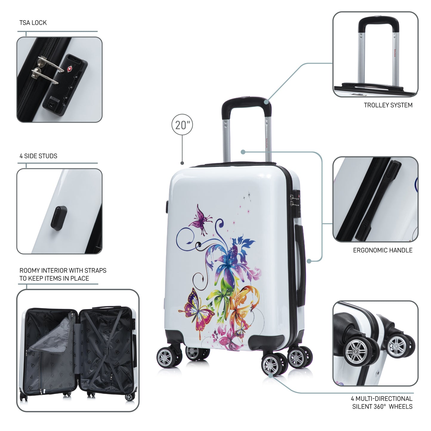 Prints Carry On 20"