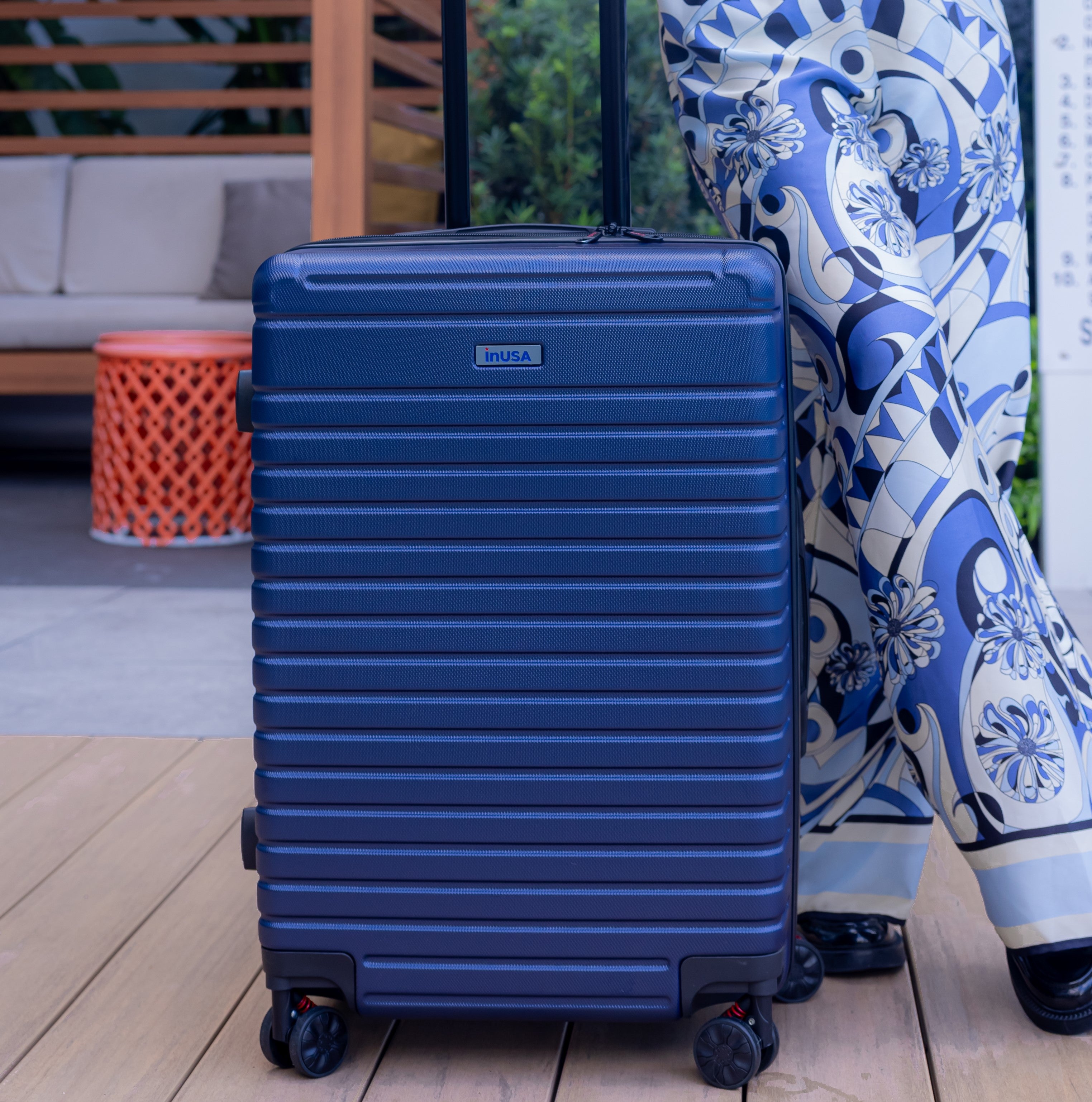 Deep Hardside Spinner 24-Inch Medium Luggage – InUSA Luggage
