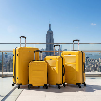 Pilot 4 Piece Extra Luggage Set 20"/24"/28"/32"