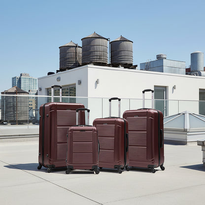 Pilot 4 Piece Extra Luggage Set 20"/24"/28"/32"