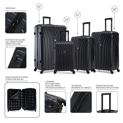Vasty 4 Piece Set 20''/24''/28''/32''