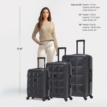 Vertex 3-piece Set 20"/24"/28"