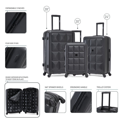 Vertex 3-piece Set 20"/24"/28"