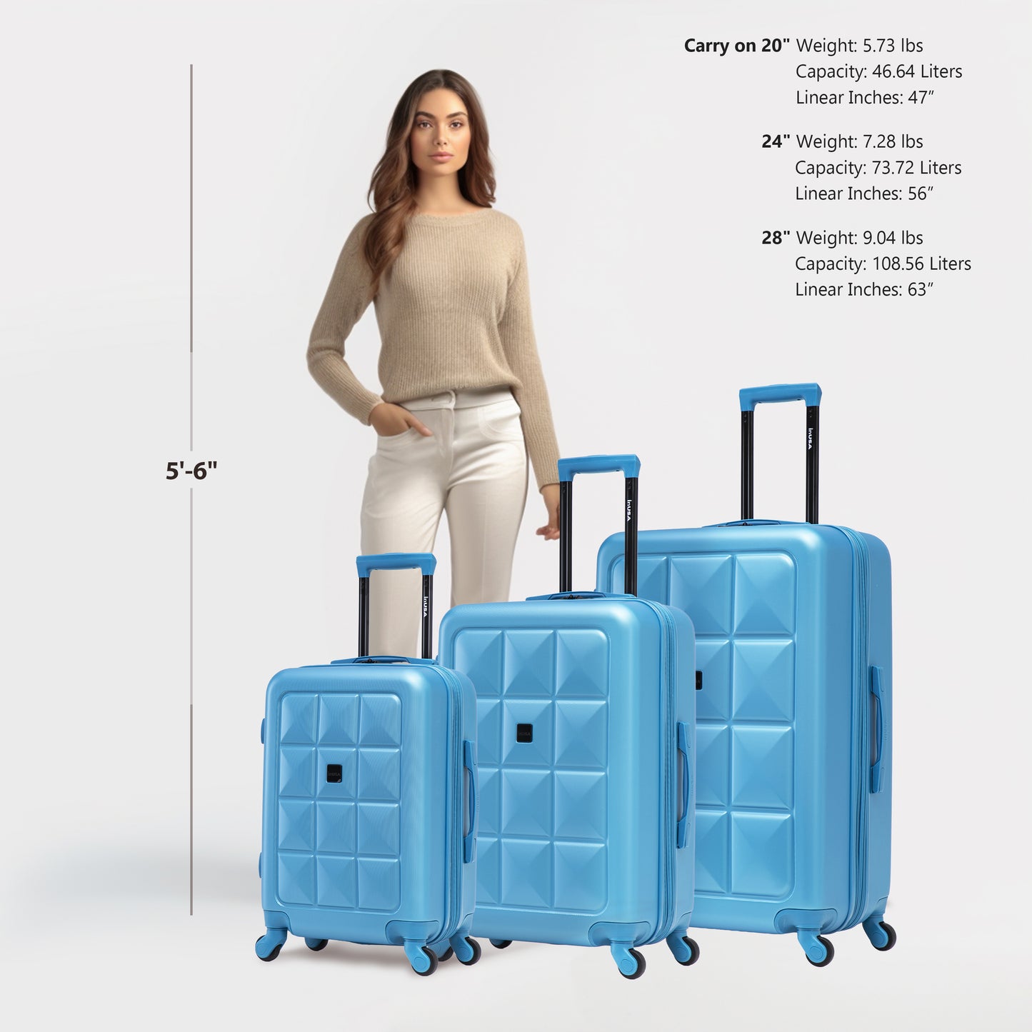 Vertex 3-piece Set 20"/24"/28"