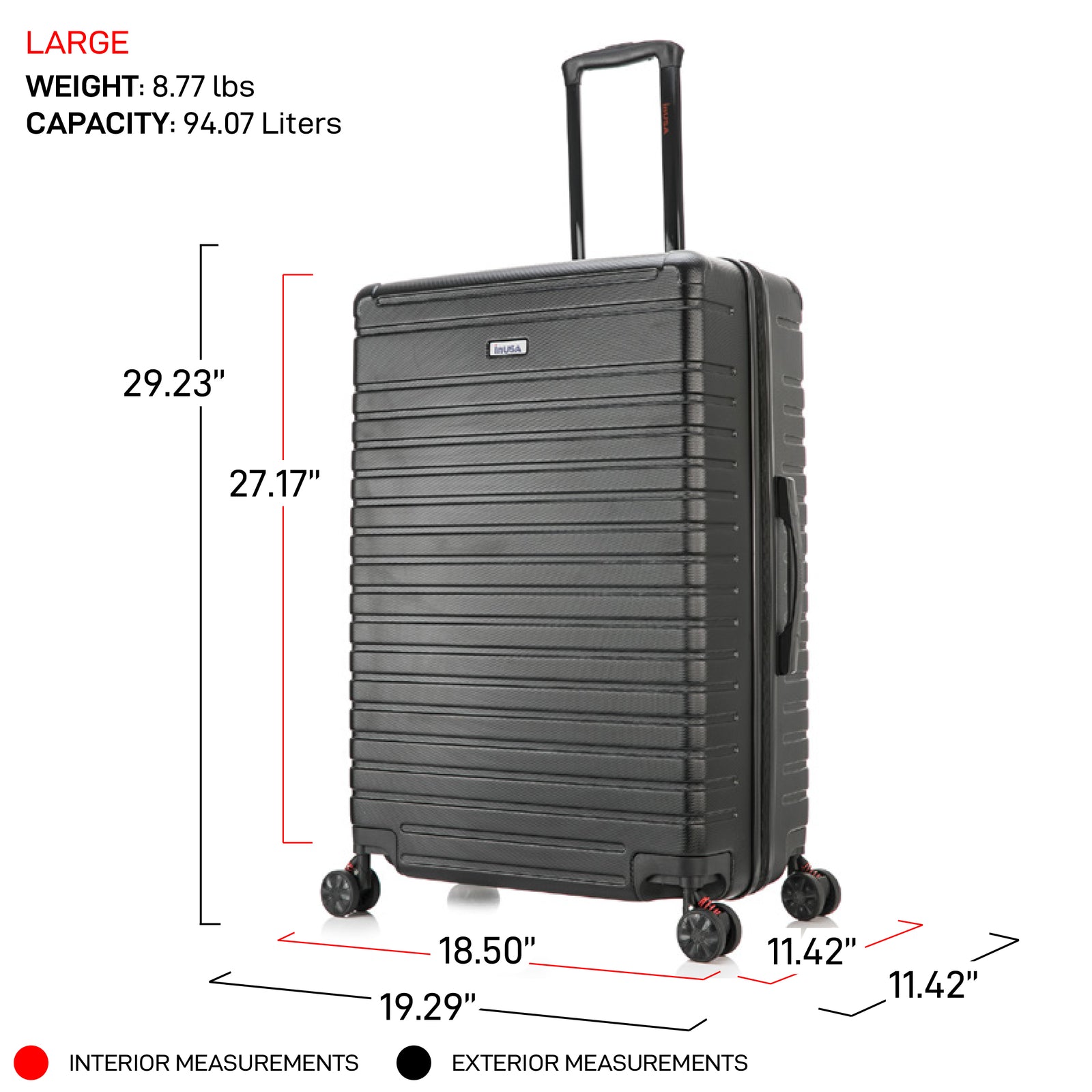 Load image into Gallery viewer, Deep Hardside Spinner 28-Inch Large lightweight  Luggage