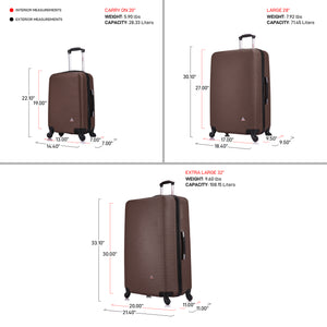Royal 3 Piece Luggage Set 20''/28''/32''